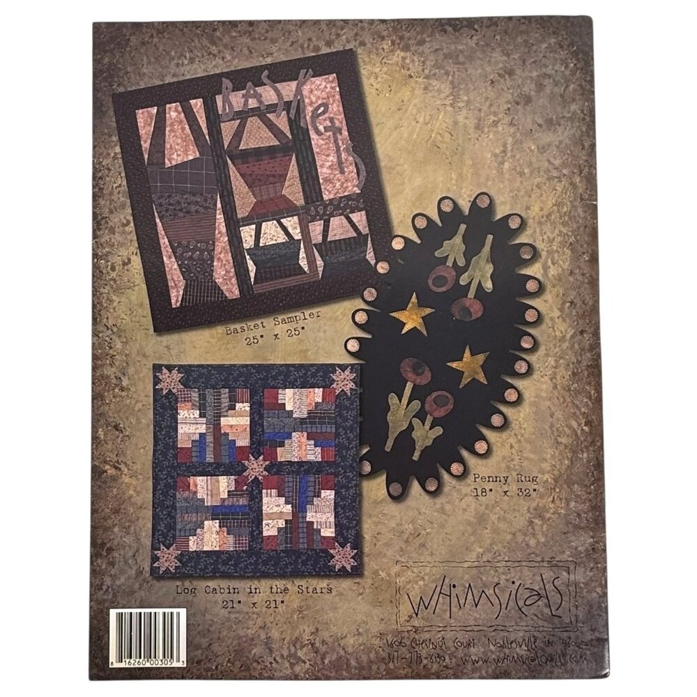 3 Whimsicals Quilt Pattern Book For The Bird Homestead Sampler Sample The Season - Picture 10 of 14